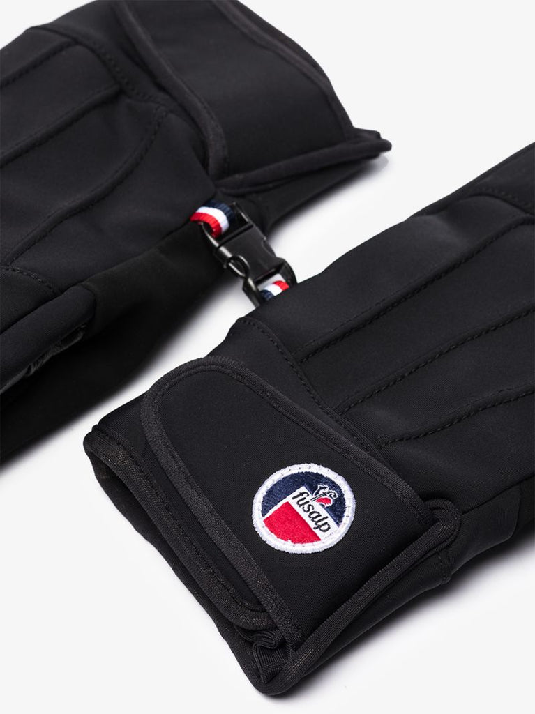 Black Glacier W Panelled Ski Gloves
