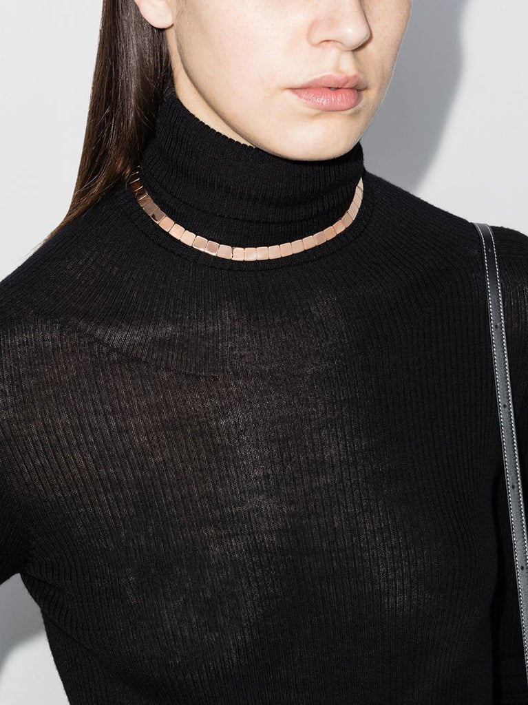 18k Rose Gold Harlow Link Necklace