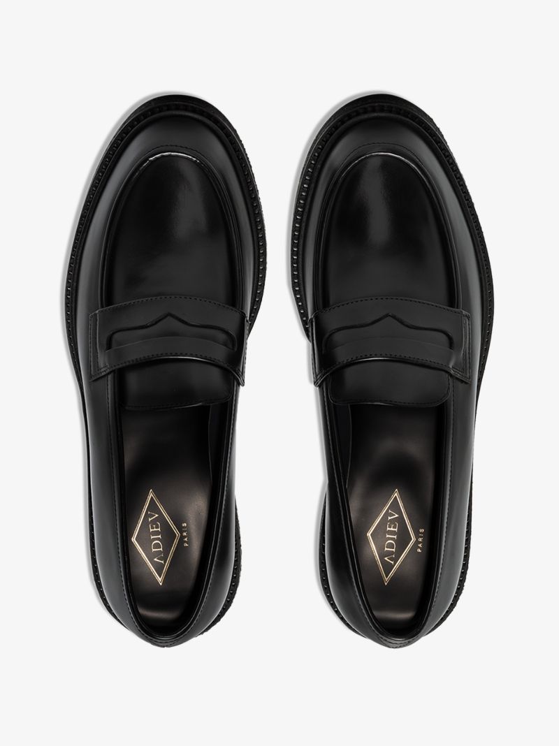 X TrÃ_x0083_Â¨s Bien Black Type 5 Loafers