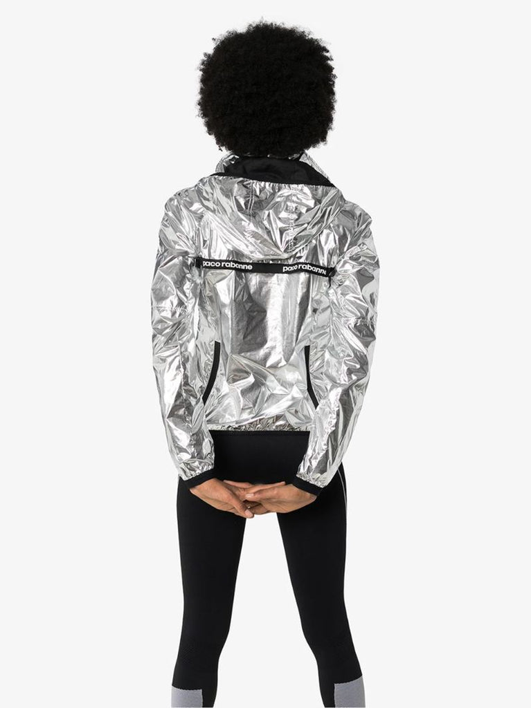 Metallic Logo Track Jacket