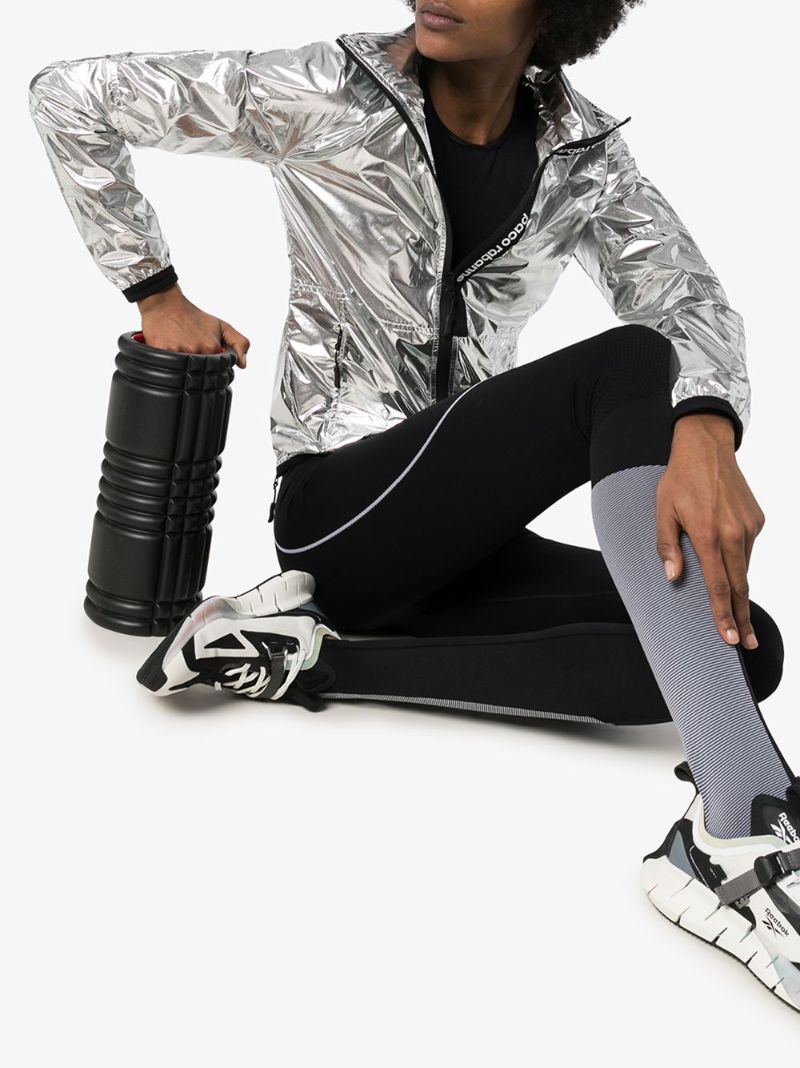 Metallic Logo Track Jacket