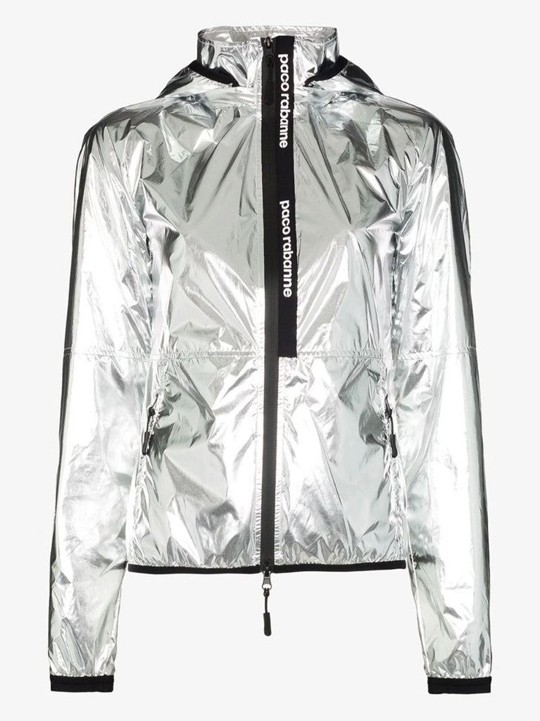Metallic Logo Track Jacket