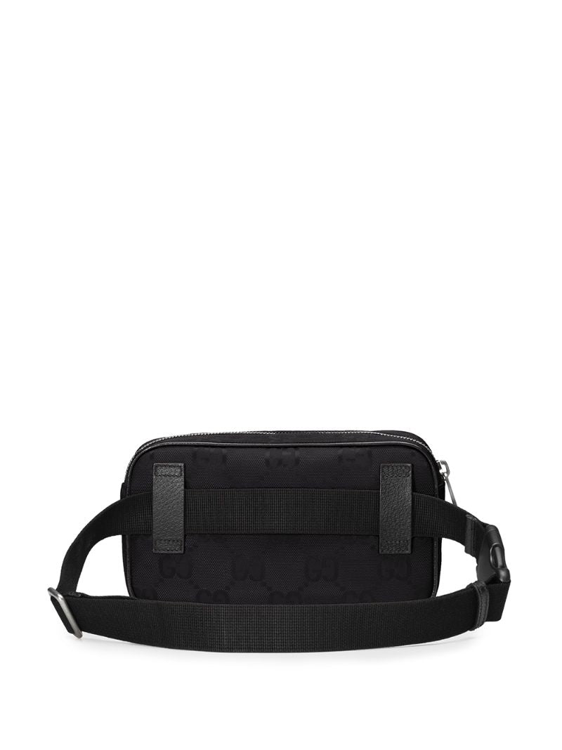 Black Off the Grid Canvas Cross Body Bag