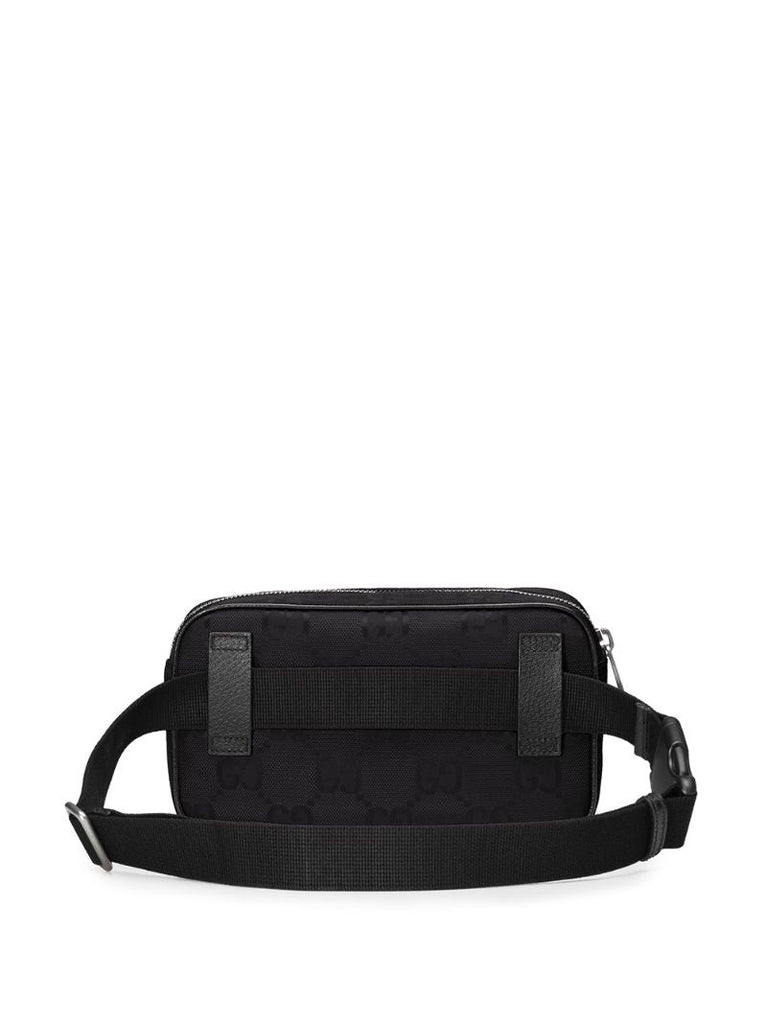 Black Off the Grid Canvas Cross Body Bag