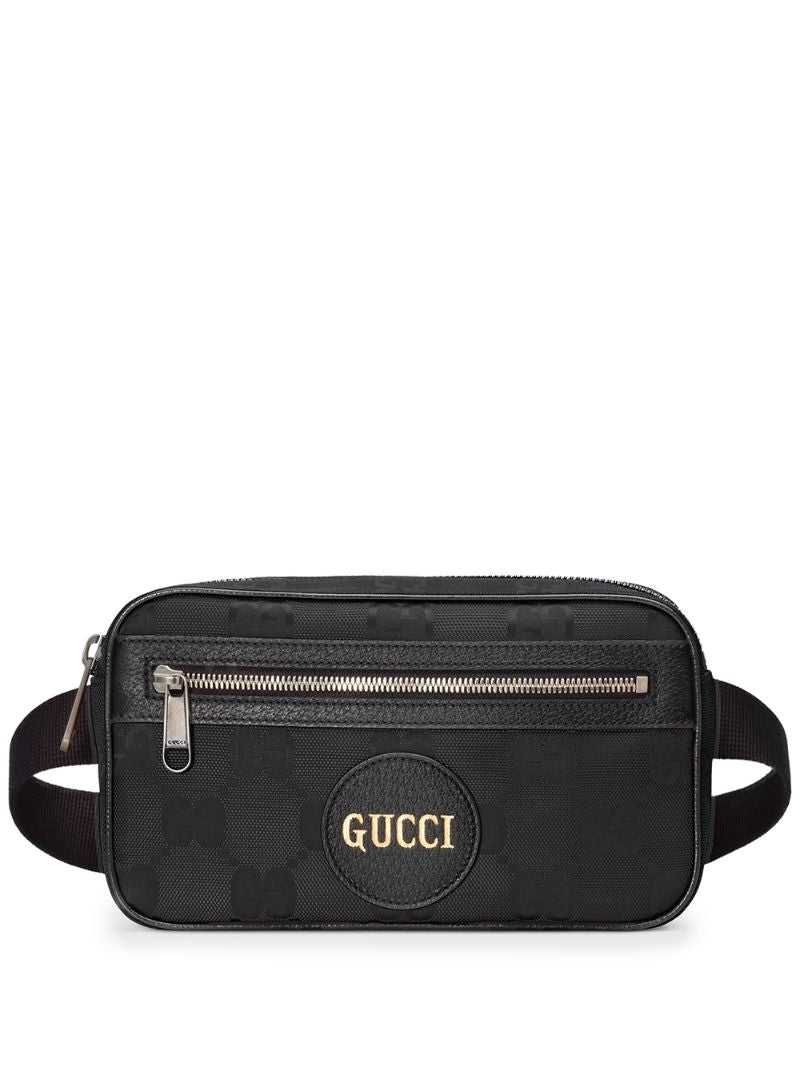 Black Off the Grid Canvas Cross Body Bag