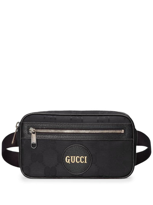 Black Off the Grid Canvas Cross Body Bag
