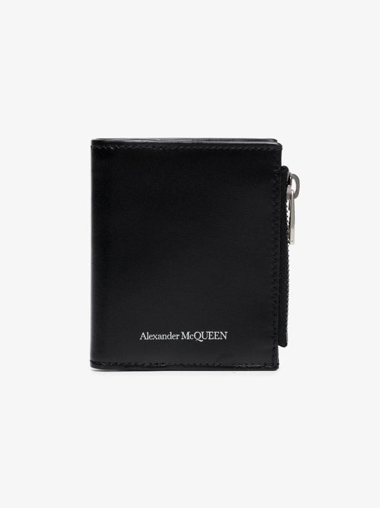 Black Classic Mini Leather Wallet