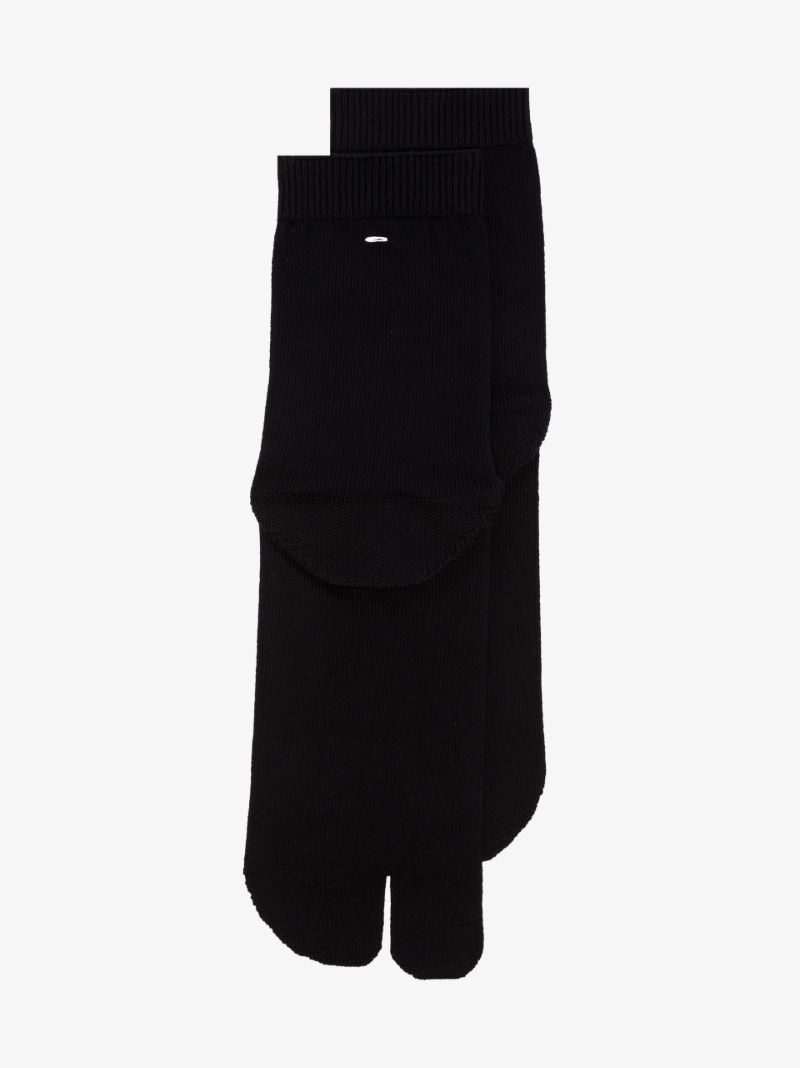 Black Tabi Cotton Socks