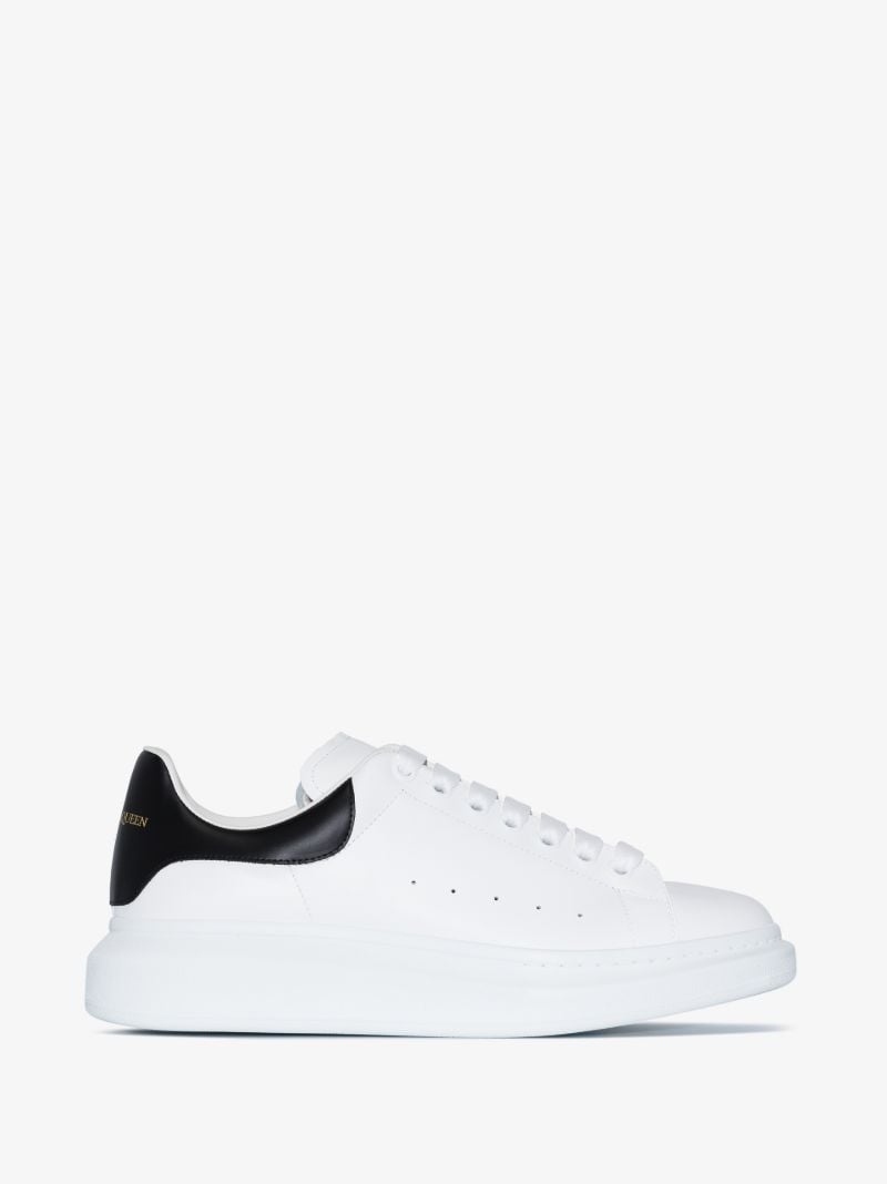 White and Black Oversized Sneakers