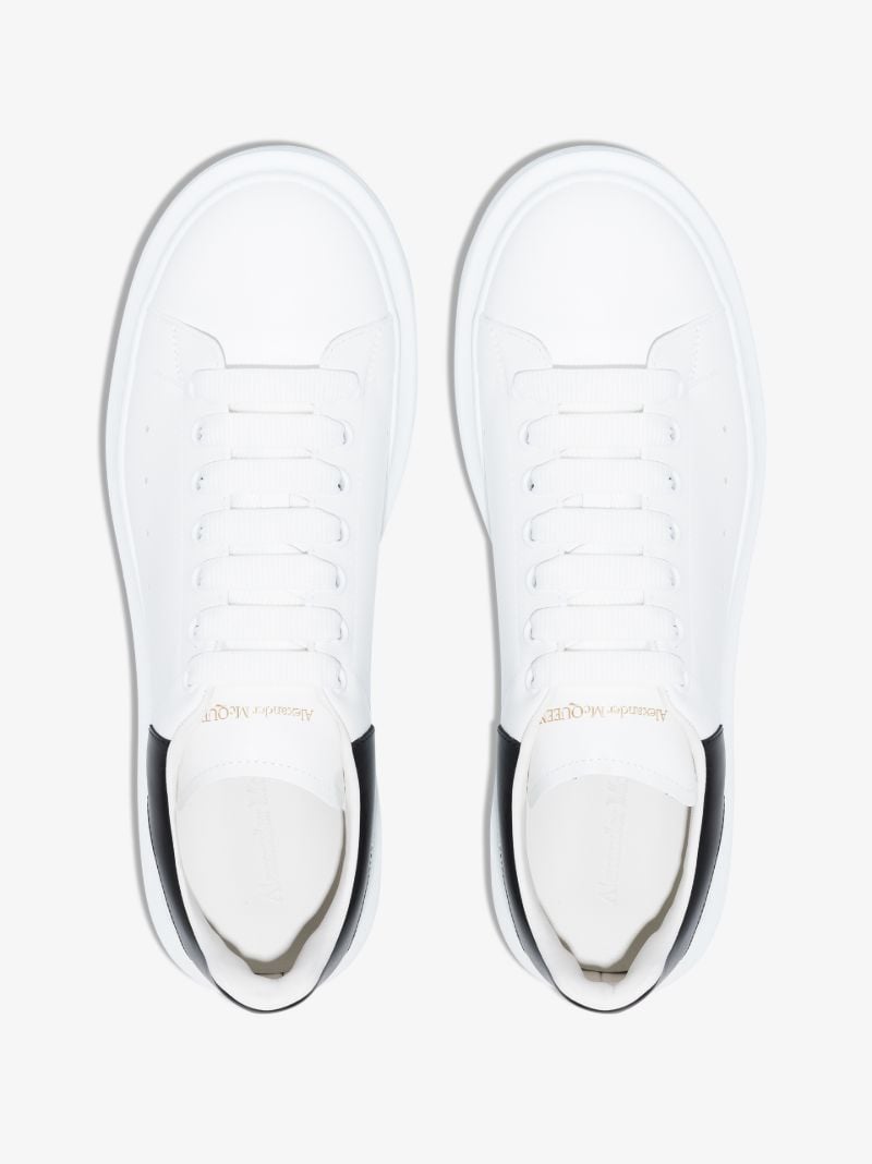 White and Black Oversized Sneakers