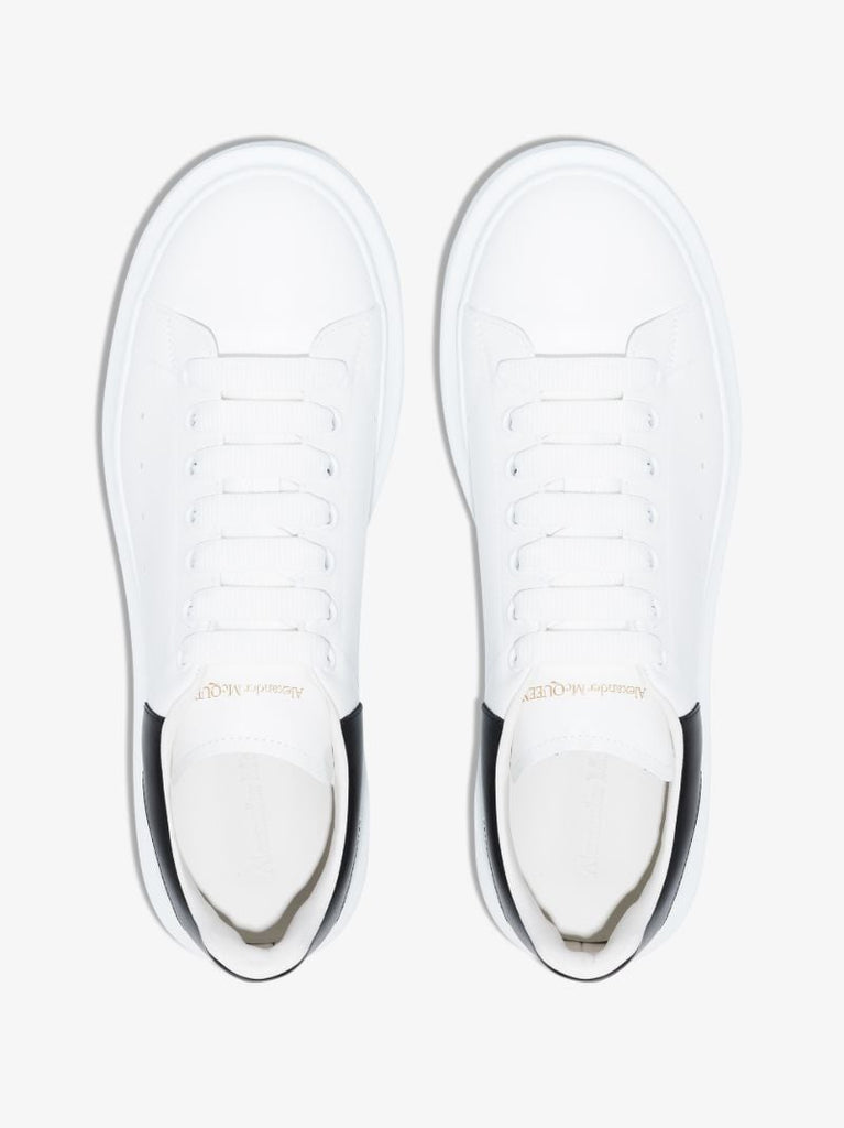 White and Black Oversized Sneakers