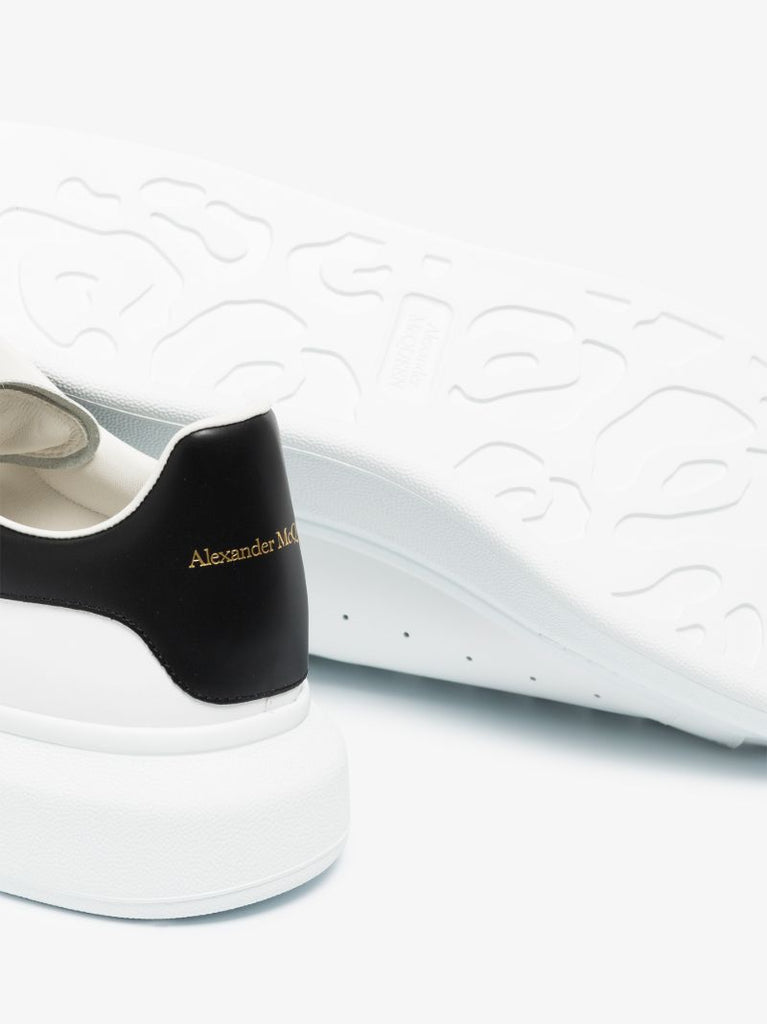 White and Black Oversized Sneakers