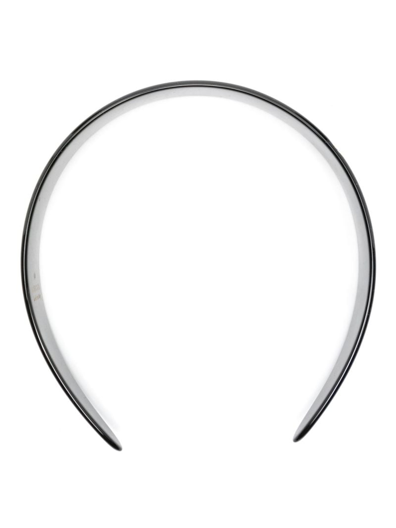 Black Gg Crystal Star Headband