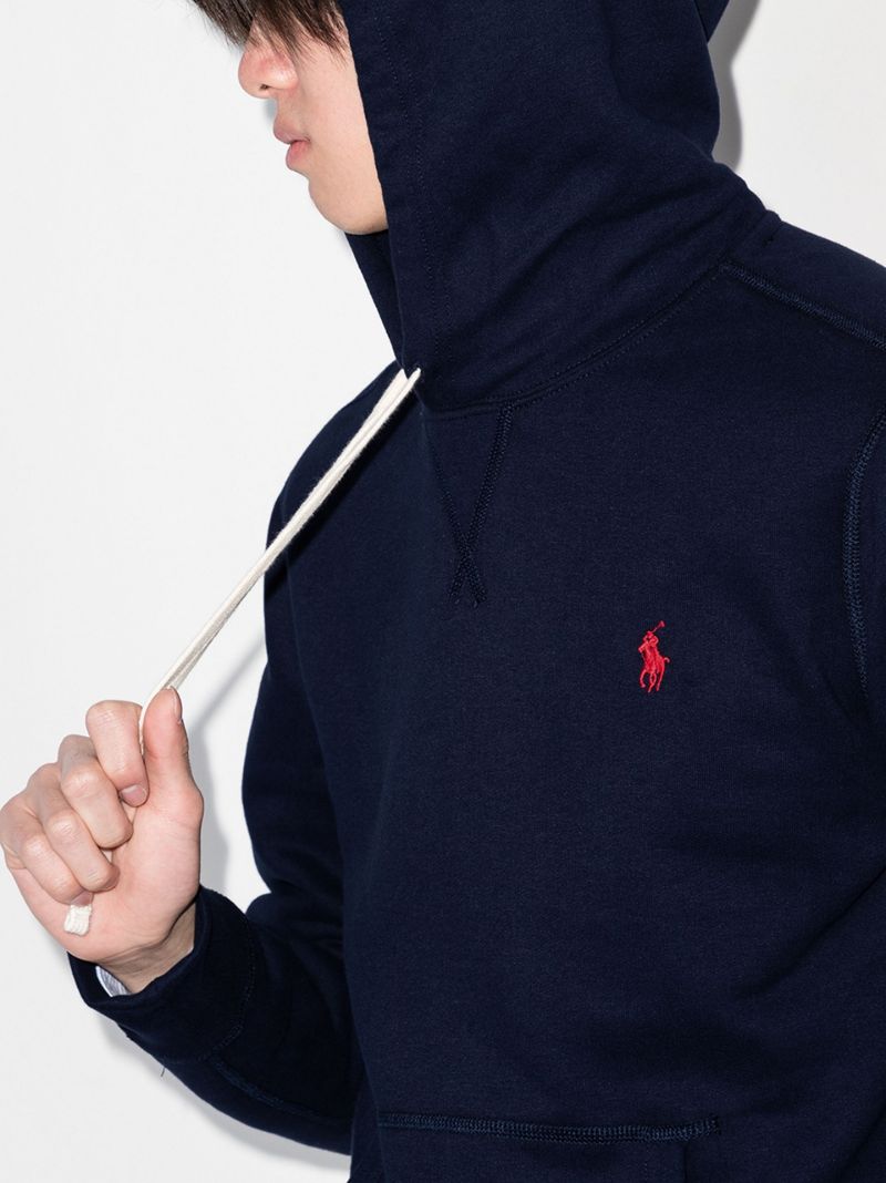 Drawstring Logo Hoodie
