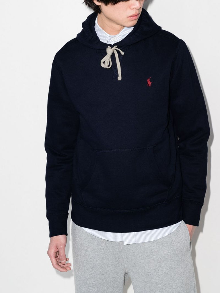 Drawstring Logo Hoodie