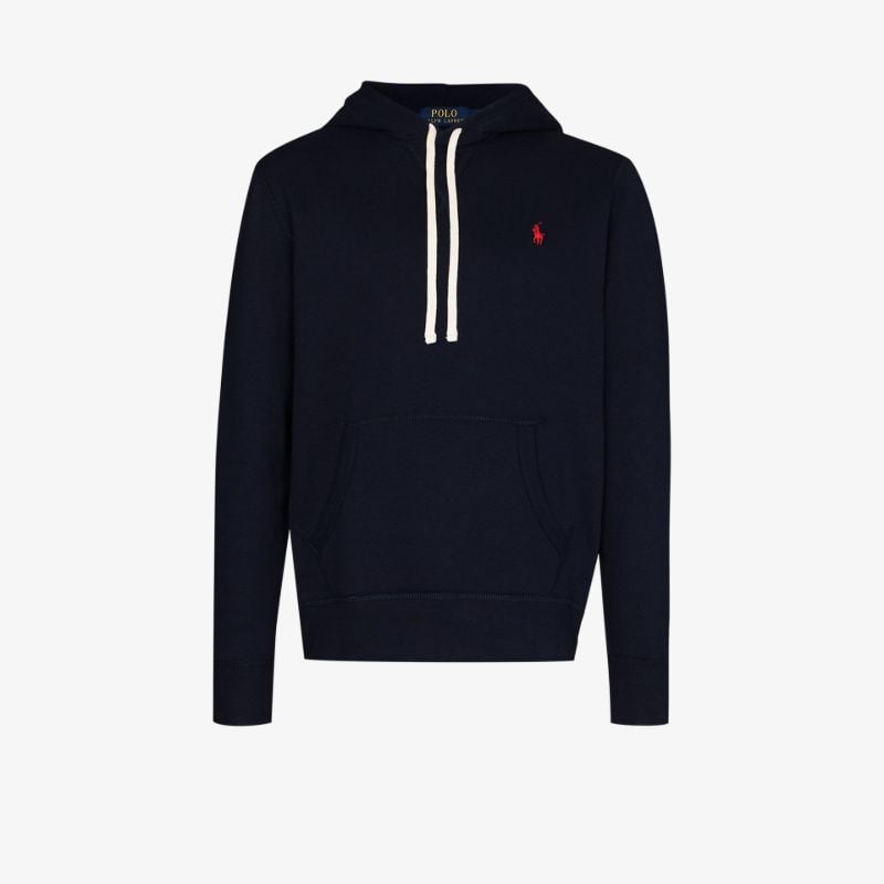 Drawstring Logo Hoodie