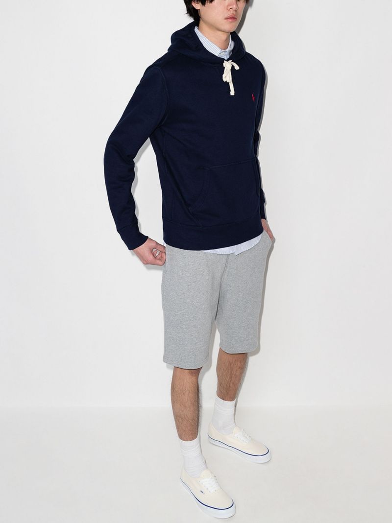 Drawstring Logo Hoodie