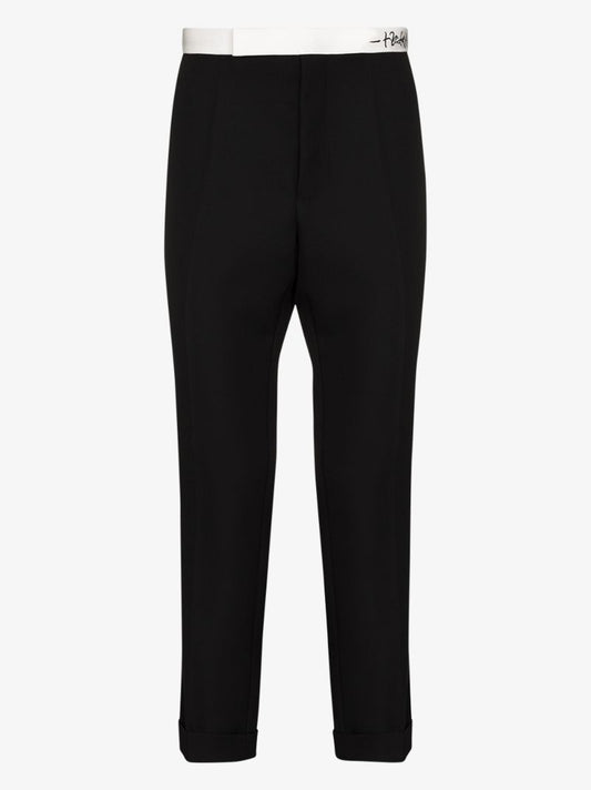 Cropped Tailored Trousers
