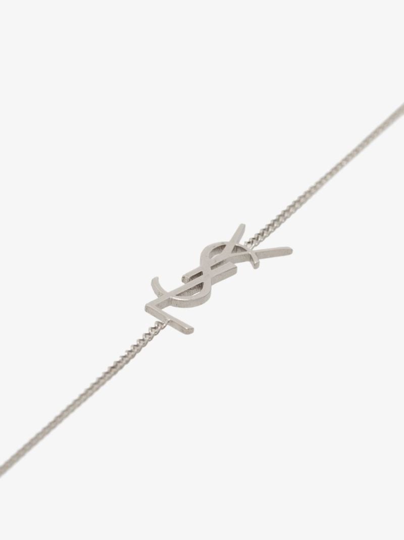 Silver-tone Opyum Monogram Bracelet