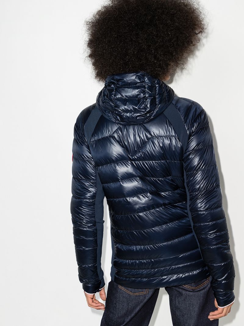 Blue HybridgeÃ_x0082_Â® Lite Hooded Quilted Jacket