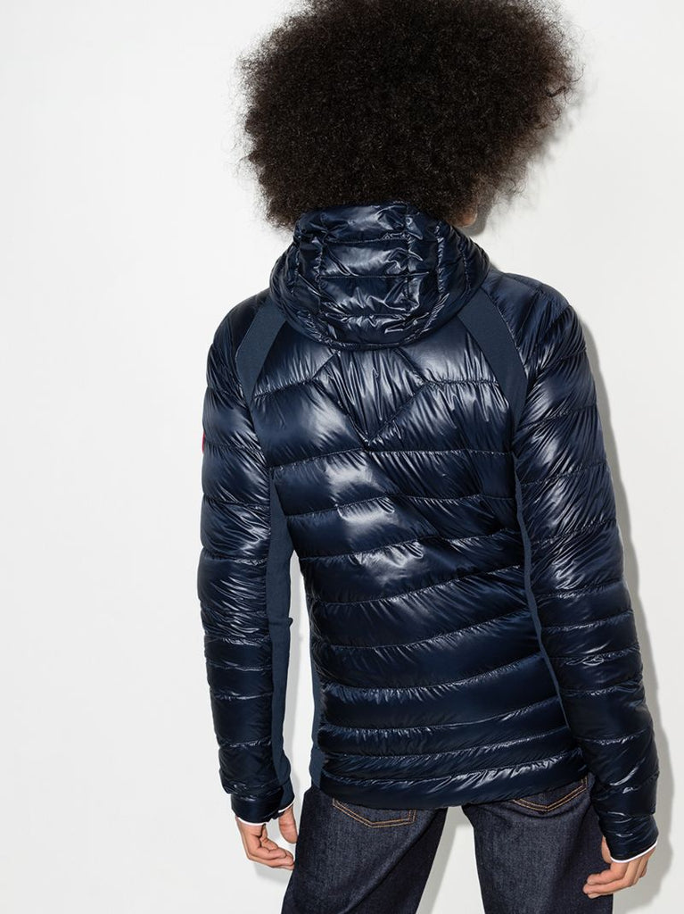 Blue HybridgeÃ_x0082_Â® Lite Hooded Quilted Jacket