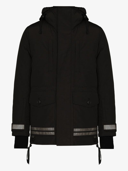 Black Toronto Hooded Jacket