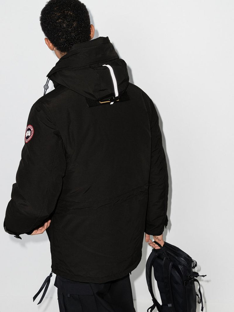 Black Toronto Hooded Jacket