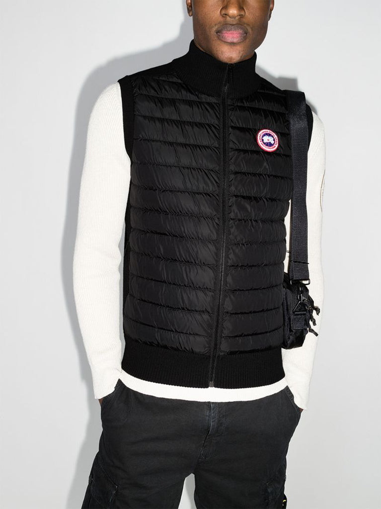 Hybridge Knit Padded Gilet