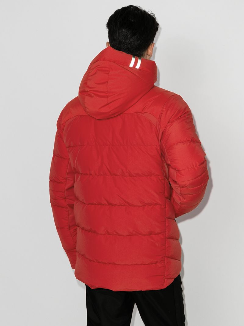 Hybridge Hooded Padded Jacket