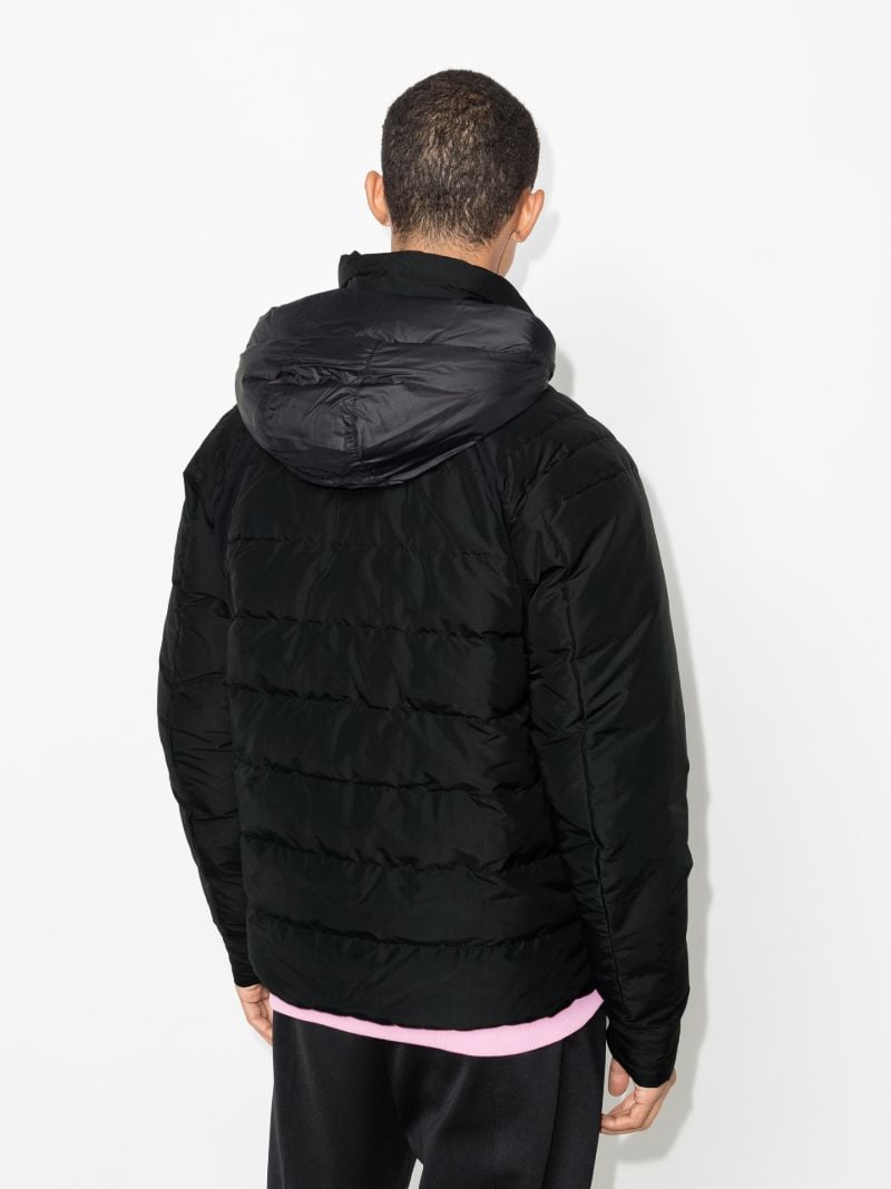 Black HybridgeÃ_x0082_Â® Base Hooded Jacket