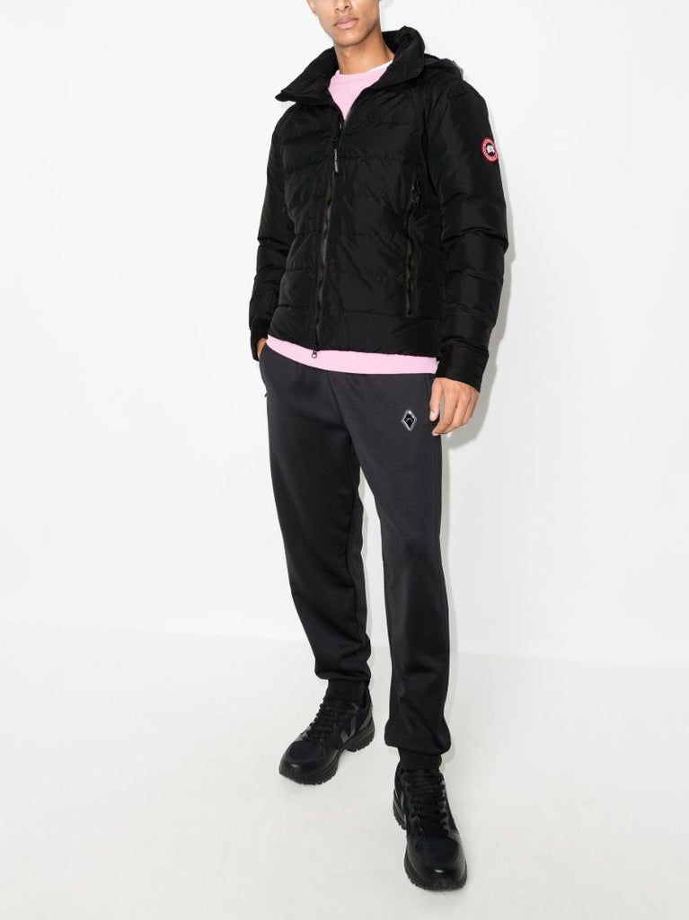 Black HybridgeÃ_x0082_Â® Base Hooded Jacket