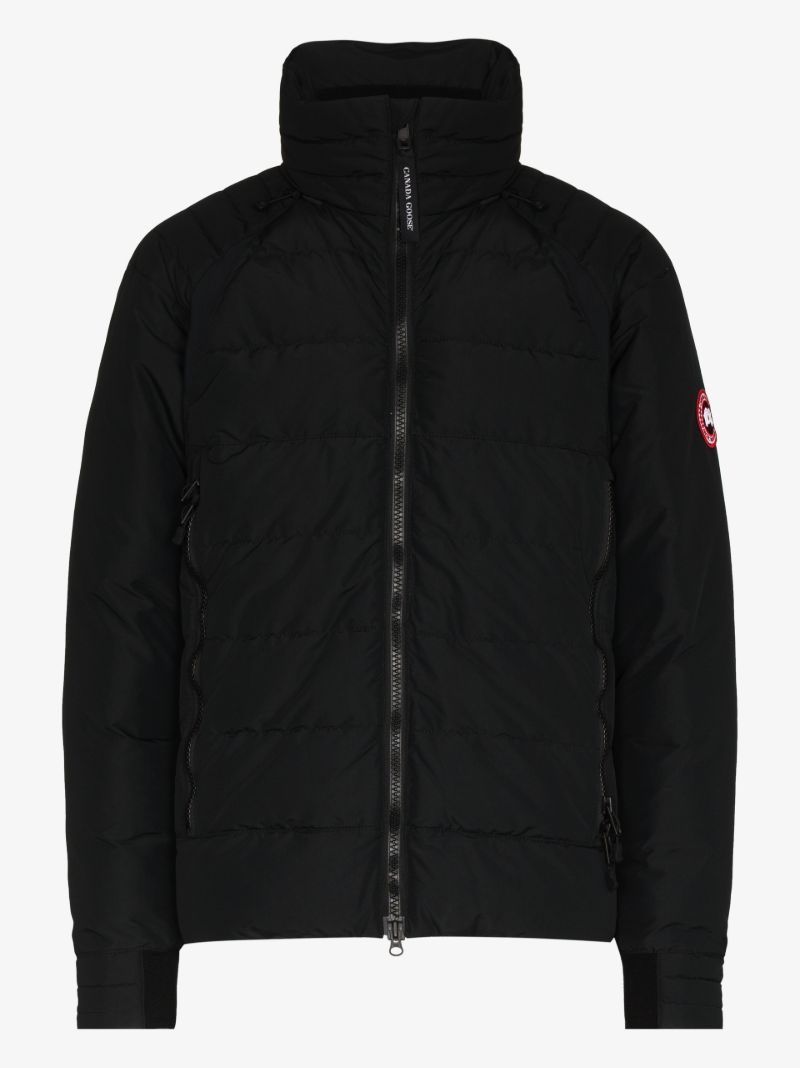 Black HybridgeÃ_x0082_Â® Base Hooded Jacket