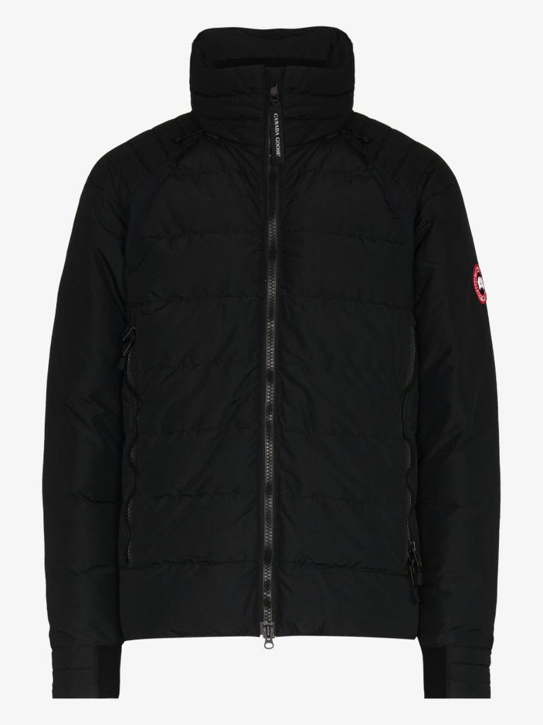 Black HybridgeÃ_x0082_Â® Base Hooded Jacket