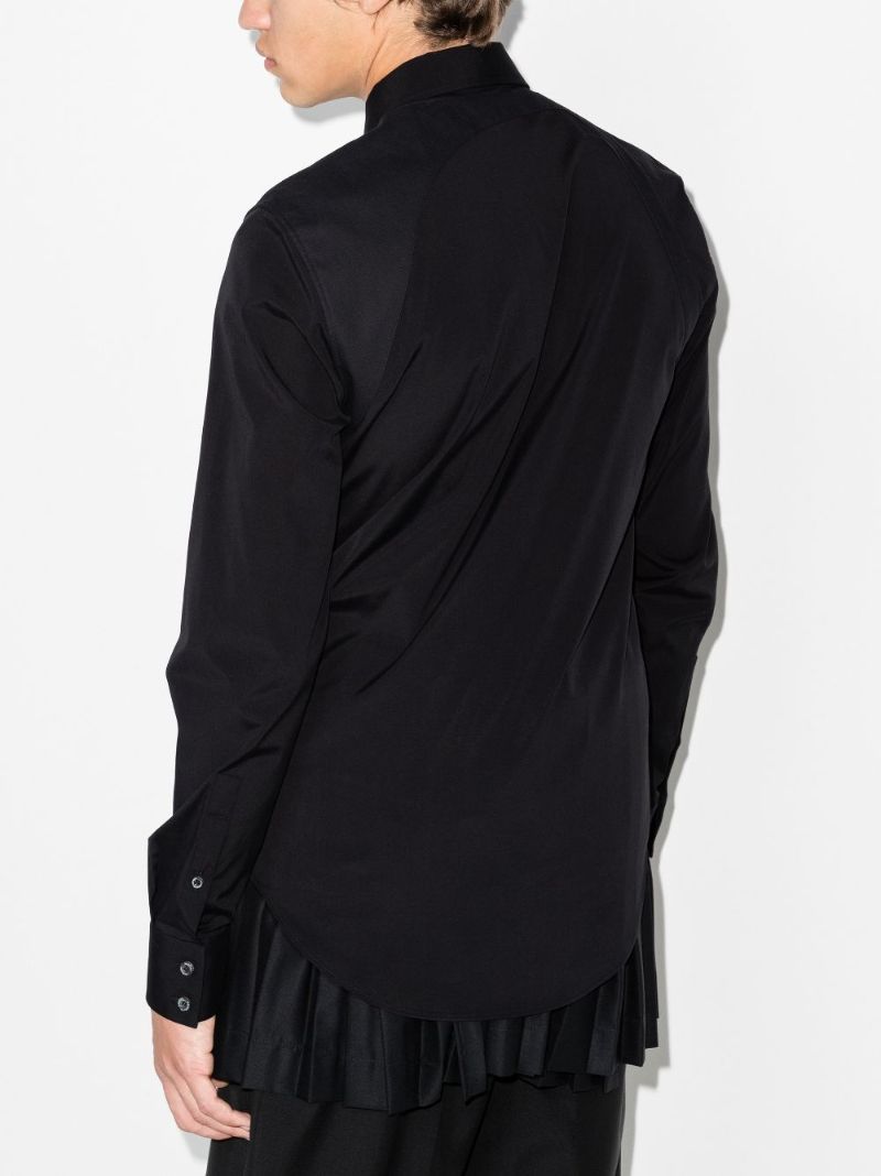Black Harness Classic Collar Shirt