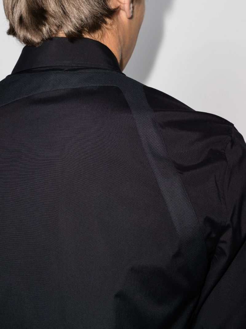 Black Harness Classic Collar Shirt