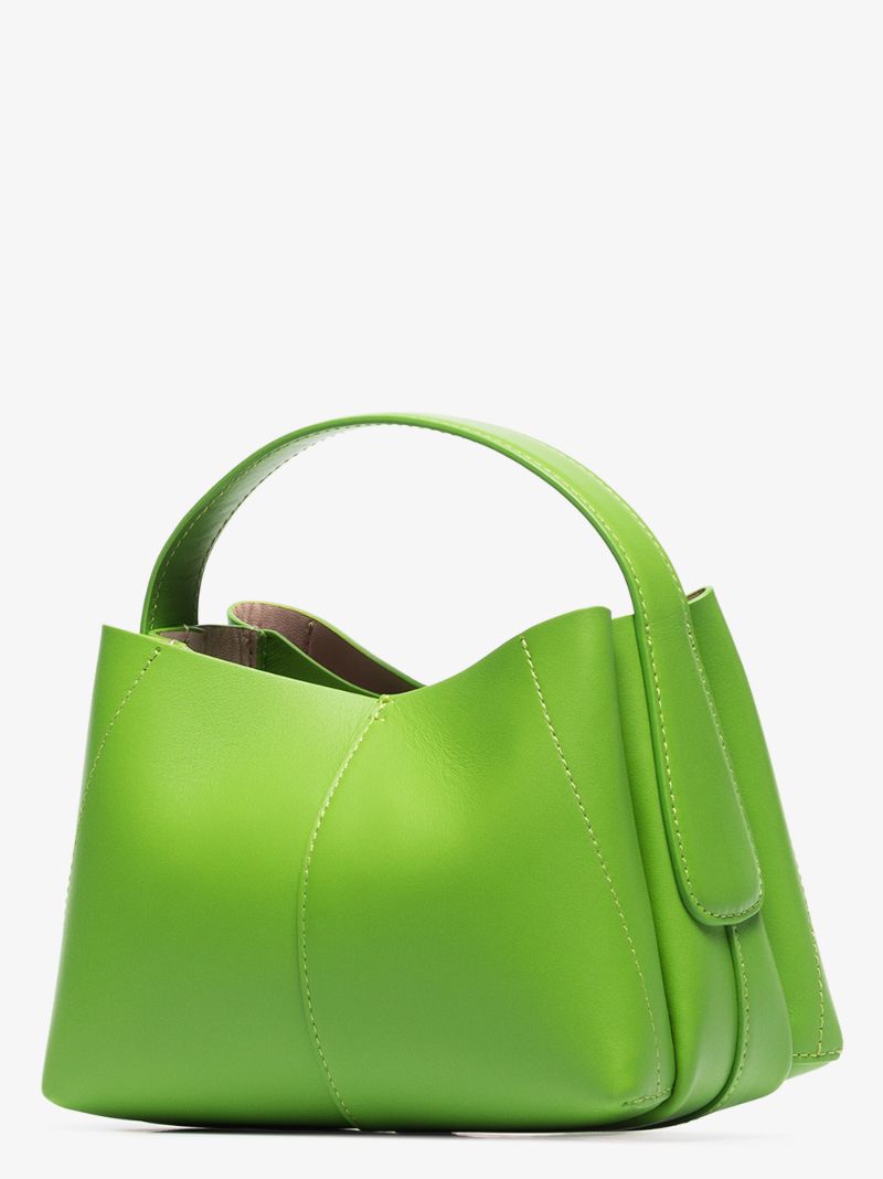 Green Ava Leather Mini Bag