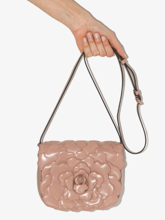 Pink 03 Rose Edition Atelier Leather Shoulder Bag