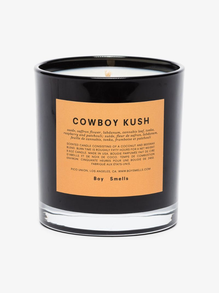 Black and White Cowboy Kush Candle