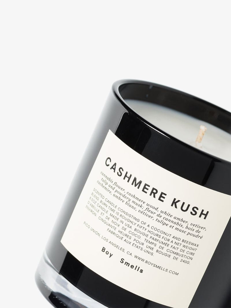 Black and White Cashmere Kush Candle