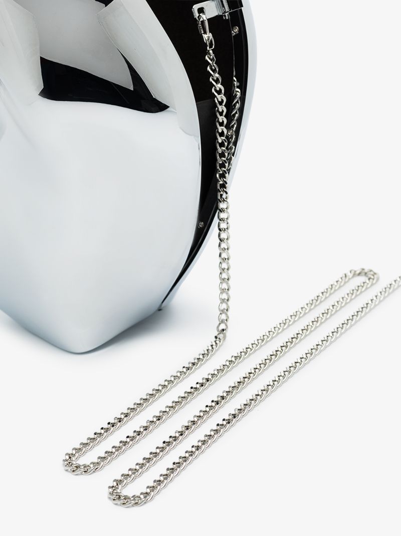 Silver-tone PhilÃ¢â_x0082_¬â_x0084_¢s Third Eye Cross Body Bag