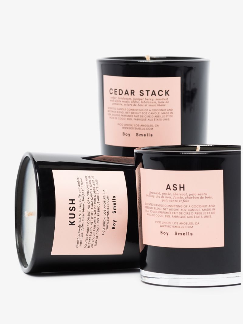 Black and White Votive Candle Set