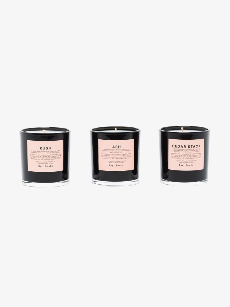 Black and White Votive Candle Set
