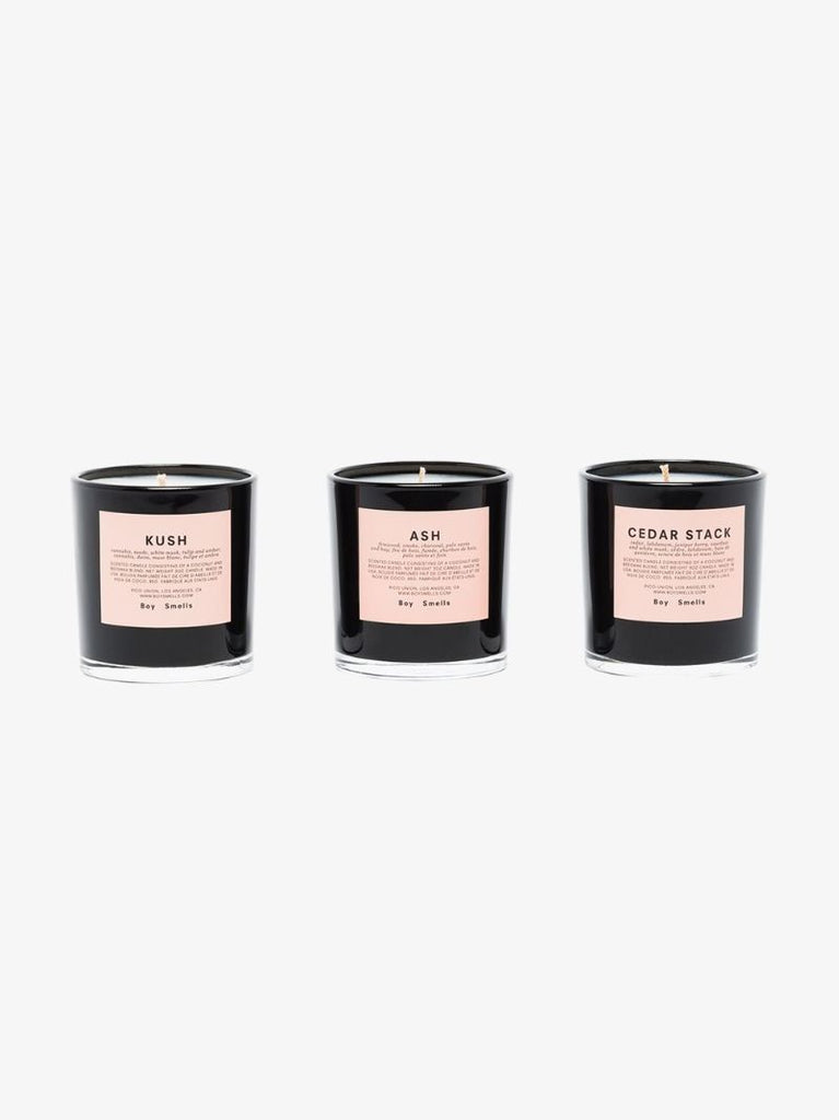 Black and White Votive Candle Set