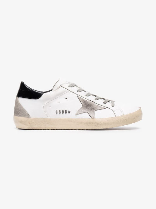 White Super-star Leather Sneakers
