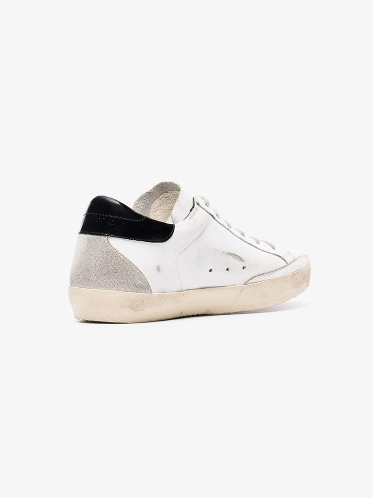 White Super-star Leather Sneakers