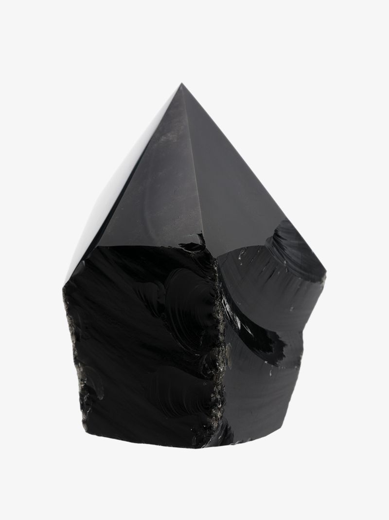Black Obsidian Points Crystal