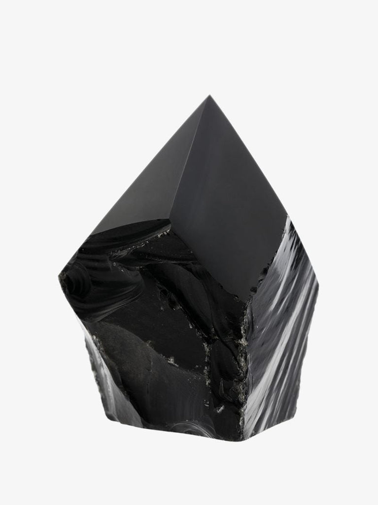 Black Obsidian Points Crystal