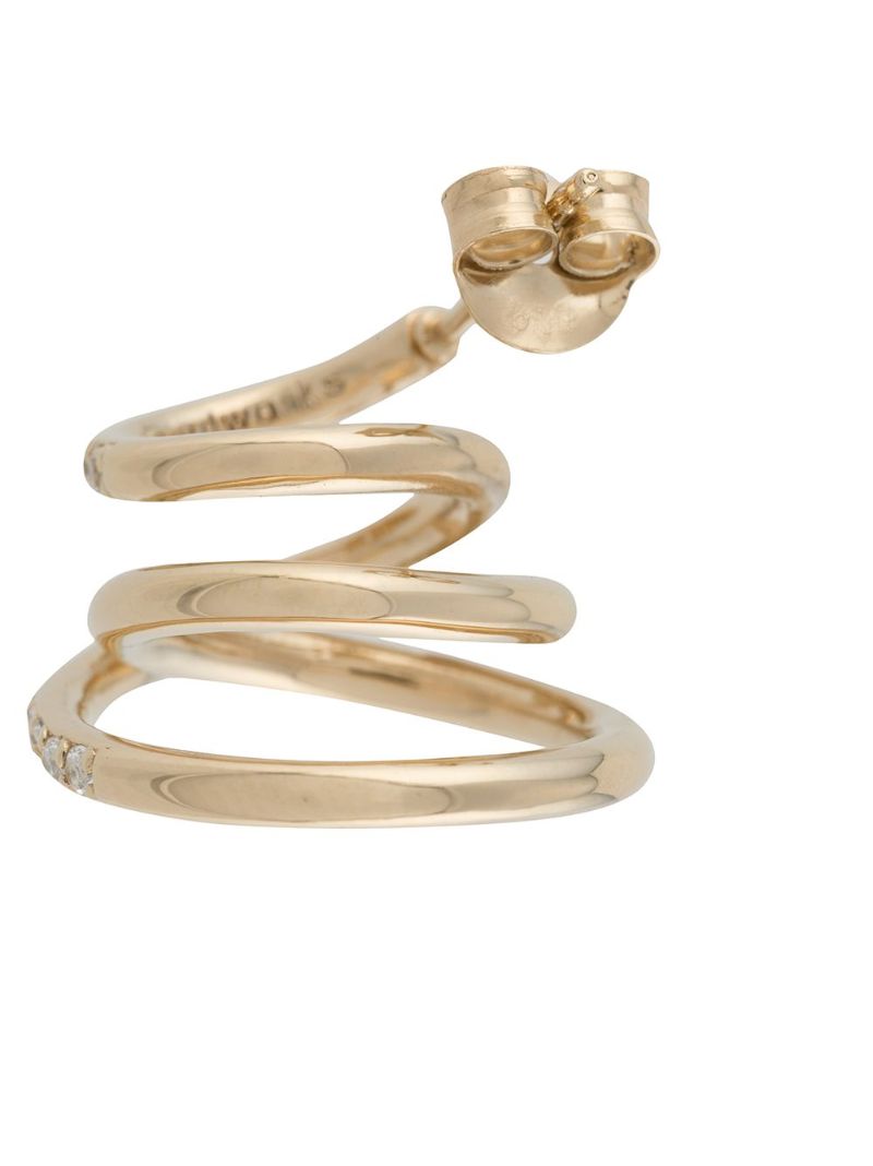 Gold Vermeil Flow Topaz Earrings