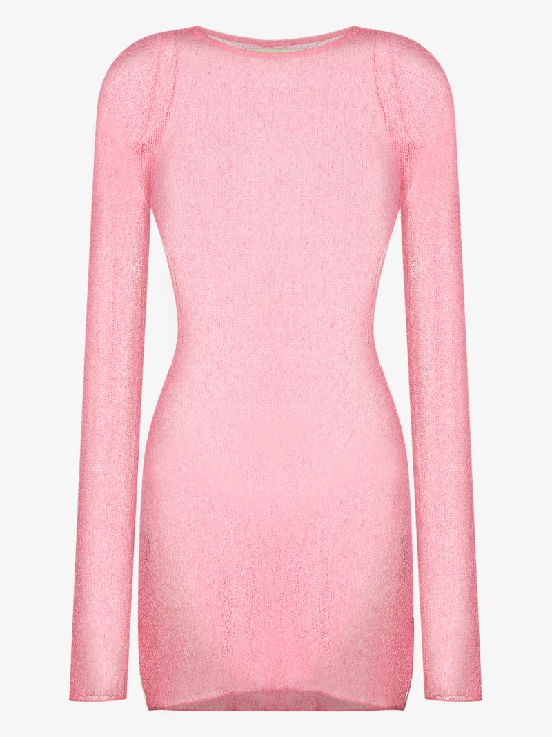 Andy Sheer Cotton Mini Dress
