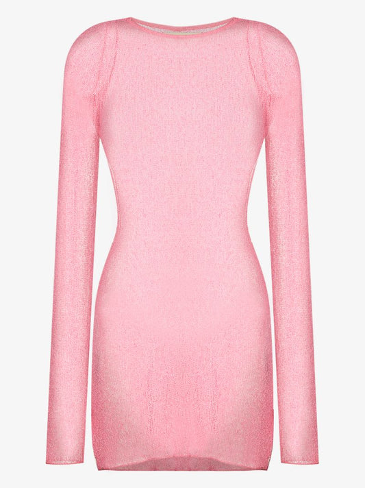 Andy Sheer Cotton Mini Dress